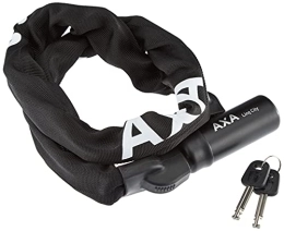 AXA Verrous de vélo AXA Linq City Chaîne Antivol pour vélo-Taille : 100 cm Adulte Unisexe, Noir, Longueur: 100cm