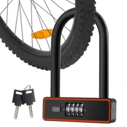 Cadenas Pour Vélos Sécurité Heavy Duty Moto Serrure À Combinaison Scooter Heavy Duty Serrure À Code Avec 4 Chiffres Haute Sécurité Antivol Vélo Électrique Antivol Antivol Réinitialisable