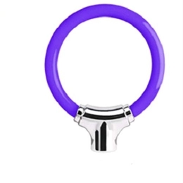 FQYYDD Accessoires FQYYDD Antivol en U pour vélo en acier lourd Violet