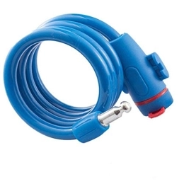 HPPSLT Accessoires HPPSLT Antivol pour vélo en alliage solide avec clés - Antivol - Vert - Couleur : bleu