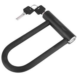 Keenso Verrous de vélo Keenso Vélo U Lock Antivol Serrure Imperméable Antirouille Cuivre Noyau Serrures Vélo Serrure en U pour Vélo De Route Vélo De Montagne Vélo Électrique Vélo Pliant