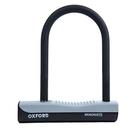 Oxford Verrous de vélo Oxford Essential Shackle Antivol en U Noir 32 cm