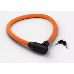 Texlock Verrous de vélo Texlock Orbit Antivol à Clef tissé Kevlar 100 centimètres - Orange