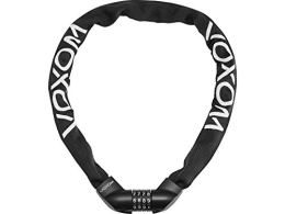 Voxom Accessoires Voxom Antivol pour vélo Sch3 - Noir - 6 x 900 mm
