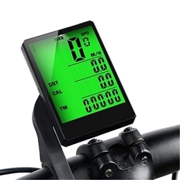 LEEOOL Computer per ciclismo Bike Computer da 2, 8 pollici Bici Bike Computer Wireless Computer multifunzione a gas antisinspaggio antipioggia for gabbia for bicicletta ciclismo tachimetro cronometro Display retroilluminazione for