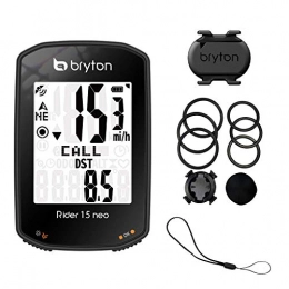 Bryton Accessori Bryton Rider 15 Neo C con Sensore di Cadenza, Nero BR15NC