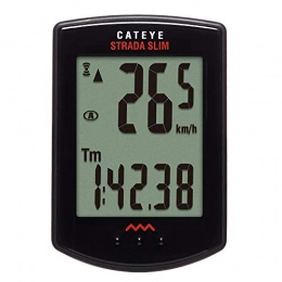 CAT EYE Computer per ciclismo CatEye Strada Slim CC-RD Compteur Sans Fil Noir 310 W