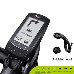 EDW Computer per ciclismo EDW Wireless GPS del calcolatore della Bicicletta in Tempo Reale di Navigazione del tachimetro, Esterna Impermeabile LCD retroilluminato Bluetooth & Ant + Codice Bike Tabella 58 Funzione