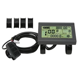 FOLOSAFENAR Accessori FOLOSAFENAR Display KT LCD3 72V, impostazione parametri Display ABS KT LCD3 Retroilluminazione LCD Durevole per Controller KT