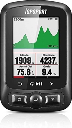 GXT Computer per ciclismo GPS Cronografo, retroilluminazione Luminosa e frequenza cardiaca stabilità