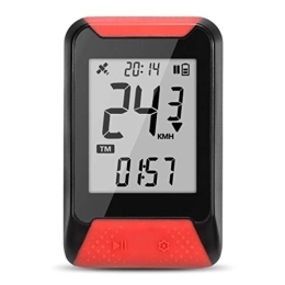 Ldelw Accessori Ldelw Bike Adod Metein 2.0 '' Schermo 130 Intelligente GPS Ciclismo Computer Easy Fix su Manubrio o Bike Computer Mount Bike Tachimet (Color: Rosso Dimensioni: Taglia Unica) sunyangde