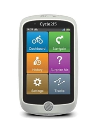 Mio Computer per ciclismo Mio Cyclo 215 Full Europe - Navigatore per bicicletta, senza fili, GPS con funzionalità intelligente, display a colori da 3, 5 pollici