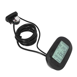 Nannigr Accessori Misuratore LCD per bicicletta, a lunga durata, 24 V, 36 V, 48 V, display dati multipli leggero, manubrio da 22, 2 mm, per fai da te