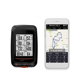 N / A Computer per ciclismo Sensore di velocità, tachimetro per bicicletta per computer senza fili, GPS ad alta sensibilità, sincronizzazione senza soluzione di continuità, dati precisi, impermeabile, intelligente, 70 funzioni