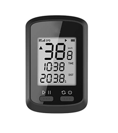 SUNGW Computer per ciclismo Tachimetro per bici GPS Bike Computer, Performance GPS Computer in bicicletta / bicicletta con mappatura e 1.8 pollici Lcd. Display, contachilometri con tachimetro compatibile Bluetooth wireless Wahoo