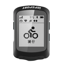 wisoolkic Computer per ciclismo wisoolkic Mountain Road Bike Bluetooth compatibile Display digitale con frequenza a gradini Tachimetro per bicicletta Accessorio per biciclette