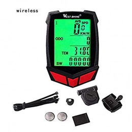 XIEXJ Computer per ciclismo XIEXJ LCD Retroilluminato GPS Calcolatore della Bicicletta della Bici del Computer con 20 Funzioni del Tachimetro Contachilometri Bicicletta, Rosso