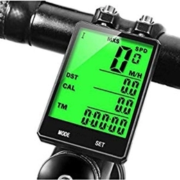 XIEXJ Computer per ciclismo XIEXJ Wireless Bike Computer, Bici del Tachimetro per Biciclette, Impermeabile con Retroilluminazione Display LCD Extra Large