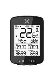 XOSS Computer per ciclismo XOSS G+ Gen2 Ciclocomputer ANT+，Computer da Ciclismo Impermeabile IPX7 Contachilometri Sincronizza STRAVA, Display Bluetooth 5.0 HD a matrice di punti per bici