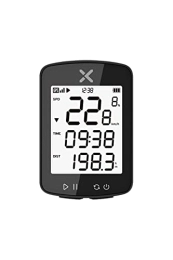 XOSS Accessori XOSS G Gen2 Ciclocomputer, Contachilometri Bici Senza Fili GPS, Computer da Ciclismo Retroilluminazione Automatica 2, 2 Pollici, HD Schermo Matrice di Punti, STRAVA Sincronizza，Impermeabile IPX7