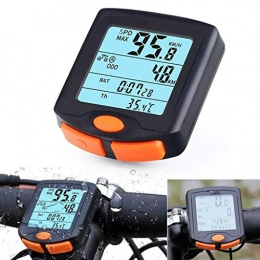 ZQQ Computer per ciclismo ZQQ Computer da Bici, Tachimetro per Bicicletta Wireless E Contachilometri Display LCD Digitale Impermeabile per Motociclisti Uomo Donna Adolescenti