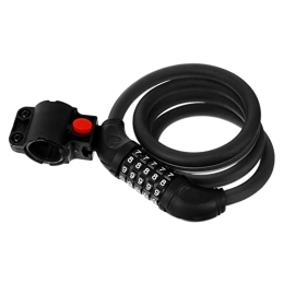 SUPVOX Accessori 3 Pz lucchetto a combinazione per bicicletta serratura a filo lucchetto per casco bici da strada lucchetto bici serrature delle porte lucchetto con cavo estensibile motociclo