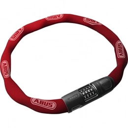 ABUS Accessori Abus 8808C, Lucchetto a Catena Unisex, Rosso, Unica