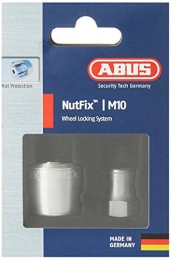 ABUS Accessori Abus Antifurto Bici 2017 Nutfix M10 Argento (Default, Argento)
