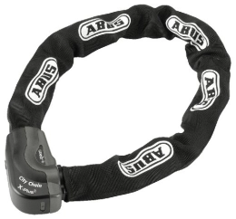 ABUS Accessori ABUS, CityChain 1060 Unisex, Nero, 85 cm