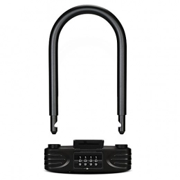 Amazer Heavy Duty Combination Bike U Lock, 12 mm Bike Lock Bicicletta Resistente Combinazione Lucchetto Bicicletta Serratura antifurto