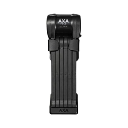 AXA Lucchetti per bici AXA Fold Ultra 900, Lucchetto Pieghevole Unisex-Adulto, Nero, 900mm