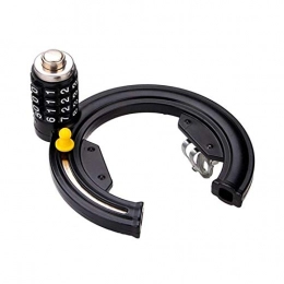 CQH Accessori Bicicletta A Ferro Di Cavallo Serratura Bicicletta Bicicletta Horseshoe Artigli Anti-Theft Blocco 4 Cifre Codice Bicicletta Security Lock Accessorie Per Biciclette All'aperto Per Biciclette, Motocicli