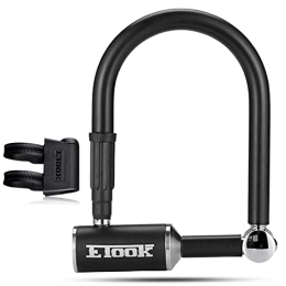 BIENKA Lucchetti per bici BIENKA Antifurto Strong U Lock Bike Security Electronic Car Bicycle Lock Steel MTB Mountain Road Bike Lock Accessori for biciclette Lucchetti (Color : ET170-L)