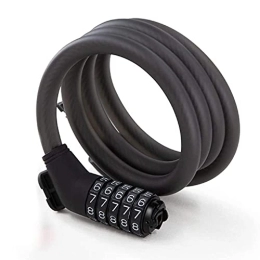 Generic Lucchetti per bici Bike Lock Lock Cable Spiral Bike Cycling 5 numerico Combinazione di codice Sicurezza della Bicicletta Lucchetto per Bicicletta Equipaggiamento per l'equitazione all'aperto