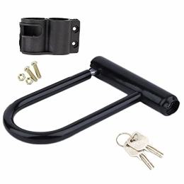 Maalr Lucchetti per bici Bike Maalr U-Lock Pesante Biciclette da bicicletta di servizio anti-ritiro CLACCHI CHIACCHI CHIAVI E SUPPORTO DI MONTAGGIO PER ELETTRICA