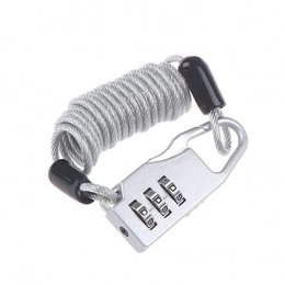 Bodhdbsbsa Accessori Bodhdbsbsacs Lucchetto Bici， Cifra Bicycle Catena Blocco Anti-furto Anti-Taglio in Lega di Acciaio Acciaio Moto Ciclo Bike Cable Cable Code Password Lock