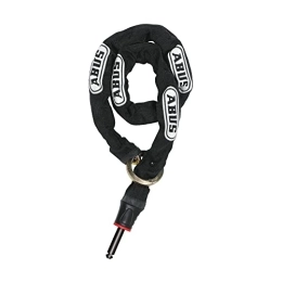 ABUS Accessori Catena di inserimento per antifurto da telaio ABUS - Adaptor Chain 2.0 8KS - catena per la sicurezza doppia della bici - spessore 8 mm - lunghezza 100 cm - nero - con borsa per antifurto 5951