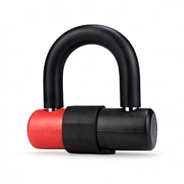 Chengzuoqing Accessori Chengzuoqing Lucchetto per Bicicletta U Lock Safety Alloy Steel Antifurto Moto Scooter MTB Road Bike Door Car Universale per Scooter Triciclo da Bicicletta (Size:60 * 55mm; Color:Red)