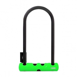 HO-TBO Accessori Ciclismo U-Lock Blocco auto elettrica aperto del doppio U-lock Moto serratura dell'automobile blocco U-lock blocco verde Grande strumento di sicurezza della bici ( Colore : Verde , Dimensione : S )