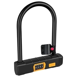 ELAULA Accessori ELAULA Bici Blocco Sicurezza Antifurto Password Serratura Bike Serrature Scooter Cipher Lock Per Strada Bicicletta Moto Antifurto U Forma Accessori In Lega Acciaio Forniture