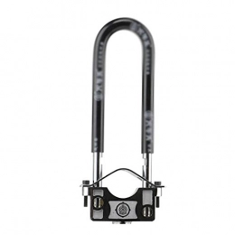 Ffshop Accessori Ffshop Blocco per Moto Serratura della Bicicletta del Motociclo di Blocco Forcella Anteriore Blocco U-Lock Bicicletta elettrica Blocco Mountain Bike Lock antifurto di Blocco (Color : Purple)