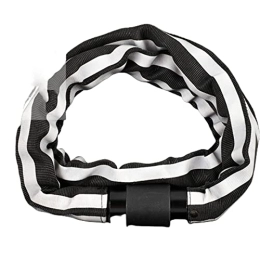 GFHYBP Accessori GFHYBP Lucchetto A Catena Per Bici, Lucchetto A Catena Per Bicicletta Antifurto Lucchetto Per Bicicletta Più Spesso Lucchetto Per Bici A Catena Con 2 Chiavi Per Bici, Moto