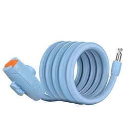 GFHYBP Lucchetti per bici GFHYBP Lucchetto Per Bicicletta, Lucchetto Per Bicicletta Antifurto Esterno Con 2 Chiavi, Lucchetto Per Bicicletta Resistente Alle Intemperie Con Adatto Per Bici, Moto, Scooter, Blu