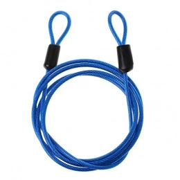 Hadristrasek Accessori Hadristrasek Lucchetto per Bicicletta Blocco Biciclette Cavo in Acciaio Cavo Cavo di Sicurezza Ciclismo Pellicolate Bici Anti Furto-Giallo Catena Lucchetto (Color : Blue)