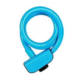 Haishan Accessori Haishan Biciclette Cable Lock Outdoor Ciclismo antifurto Serratura con Chiavi del Filo di Acciaio di Sicurezza Bike Accessori 1.2M Bicycle Lock H11.04 (Color : Blue)