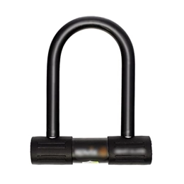 HEMO Accessori HEMO Lucchetto Bicicletta Allarme Bici U Lock Moto 120 Db Suono di Allarme Blocco di Sicurezza per Moto Scooter Biciclette Nero Viene Fornito con 3 Chiavi Serratura a U