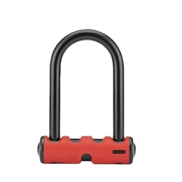 HEMO Lucchetti per bici HEMO Lucchetto Bicicletta Lucchetto per Bicicletta per Impieghi Gravosi U Lock, per Bicicletta, Moto E Altro, Portatile da 5, 3 X 7, 7 Pollici E Facile da Mettere in Uno Zaino Serratura a U