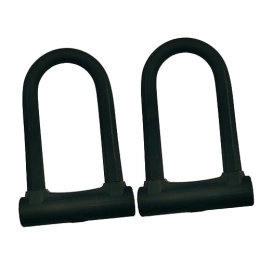 INOOMP Accessori INOOMP 2 Set Lucchetto A U Per Bicicletta Lucchetto Per Bici Per Impieghi Gravosi Accessori Per Biciclette Accessori Per Biciclette U Grillo Serrature Di Sicurezza Accessori Per Il