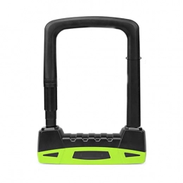 KEDUODUO Accessori KEDUODUO Lock U-Block di Alta Gamma di Taglio Idraulico Serratura idraulica Blocco Moto Conveniente Serratura Cornice per Biciclette Accessori per Biciclette, Verde, S