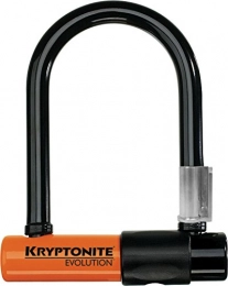 Kryptonite Accessori Kryptonite 152065, Lucchetto Unisex Adulto, Nero e Arancione, 8.3 x 14 cm